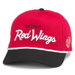 Detroit Red Wings American Needle Roscoe Washed Twill Adjustable Hat - Red/Black | US 200509113