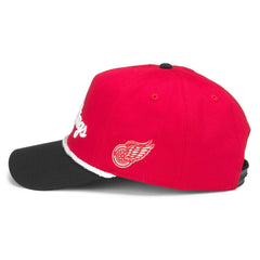 Detroit Red Wings American Needle Roscoe Washed Twill Adjustable Hat - Red/Black | US 200509113