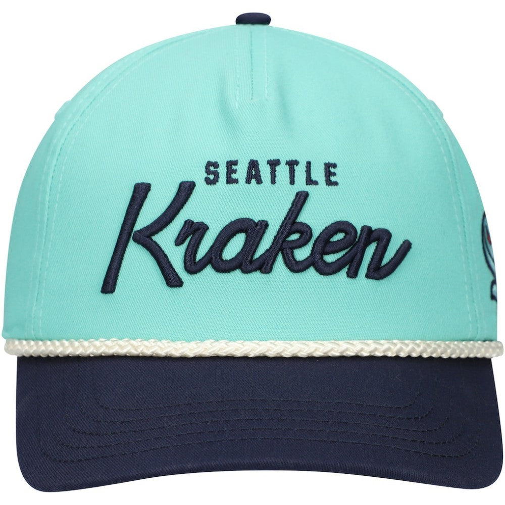 Seattle Kraken American Needle Roscoe Washed Twill Adjustable Hat - Light Blue/Deep Sea Blue | US 200509118