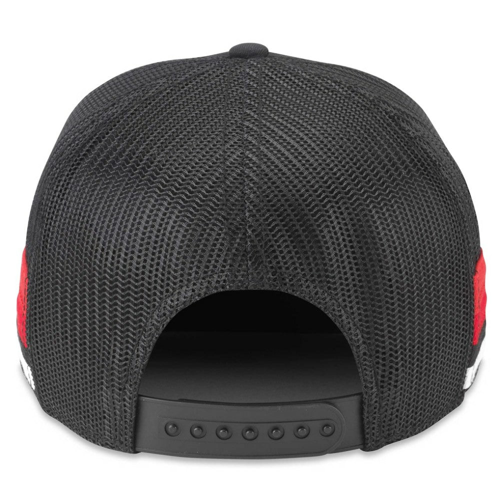 Chicago Blackhawks American Needle HotFoot Stripes Trucker Adjustable Hat - Black | US 200509123