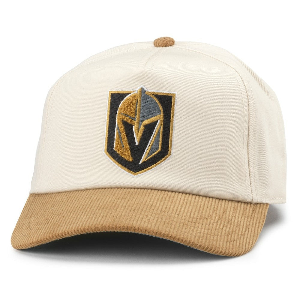 Vegas Golden Knights American Needle Burnett Adjustable Hat - White/Gold | US 200509149