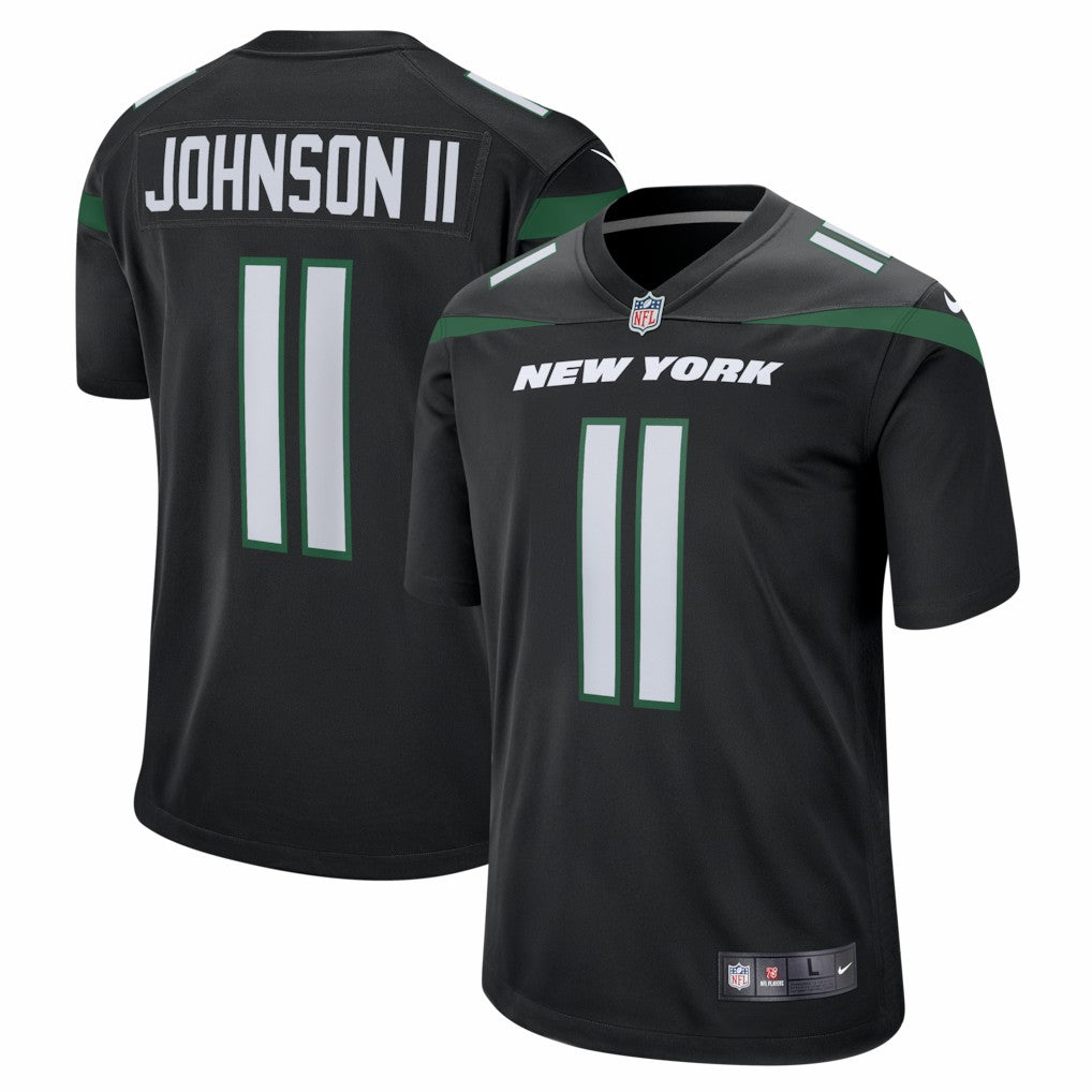 Jermaine Johnson II New York Jets Alternate Game Jersey - Black Jerseys