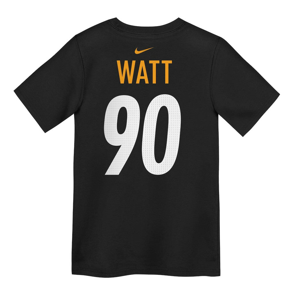 T.J. Watt Pittsburgh Steelers Preschool Player Name & Number T-Shirt - Black T-shirts
