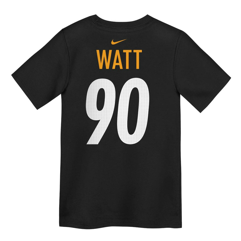 T.J. Watt Pittsburgh Steelers Preschool Player Name & Number T-Shirt - Black T-shirts