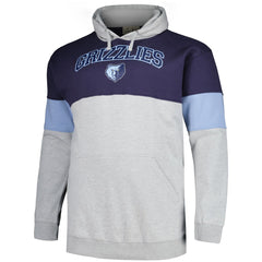Memphis Grizzlies Big & Tall Pullover Hoodie Navy/Light Blue - Fanatics