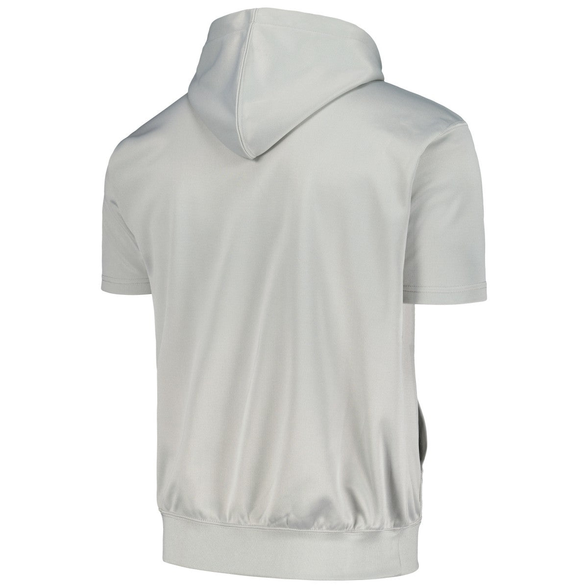 Phoenix Suns Short Sleeve Pullover Hoodie Silver/Orange - Fanatics