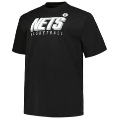 Brooklyn Nets Big & Tall Short Sleeve & Long Sleeve T-Shirt Set Black/White - Fanatics