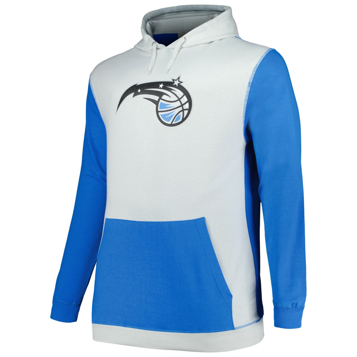 Orlando Magic Big & Tall Primary Arctic Pullover Hoodie Blue/Silver - Fanatics outlet