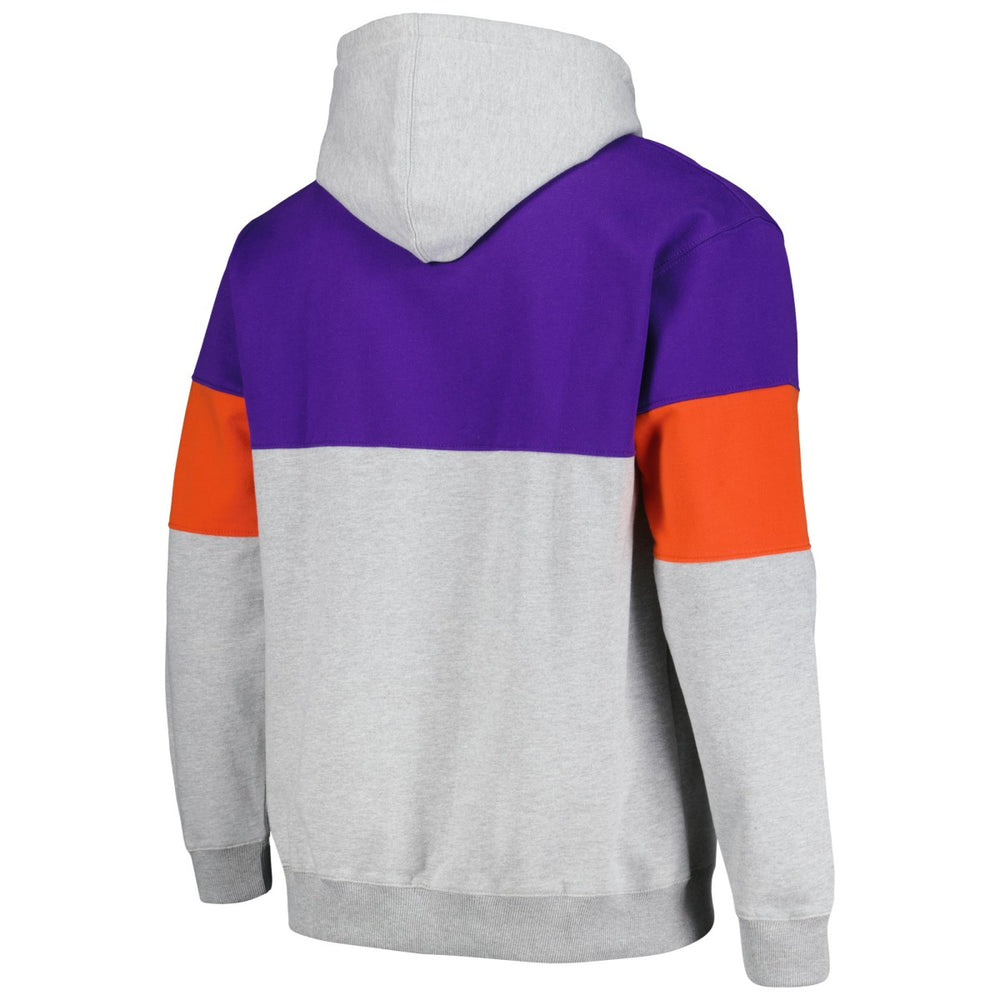 Phoenix Suns Contrast Pieced Pullover Hoodie Purple - Fanatics