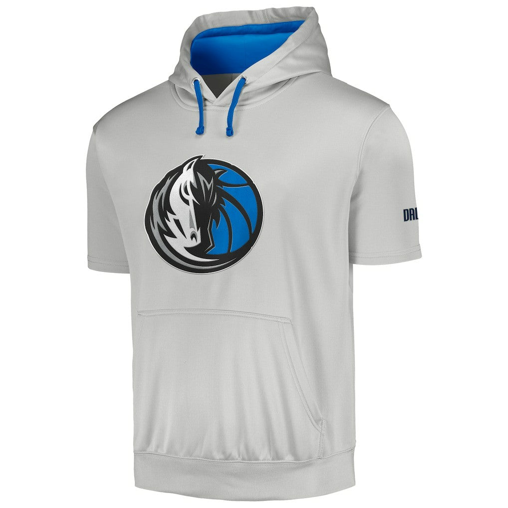 Dallas Mavericks Big & Tall Logo Pullover Hoodie Silver - Fanatics