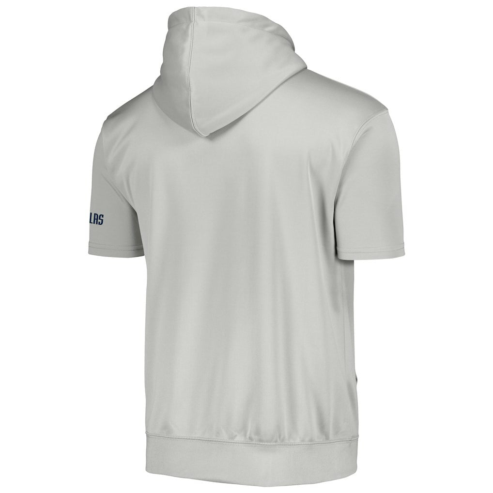 Dallas Mavericks Big & Tall Logo Pullover Hoodie Silver - Fanatics