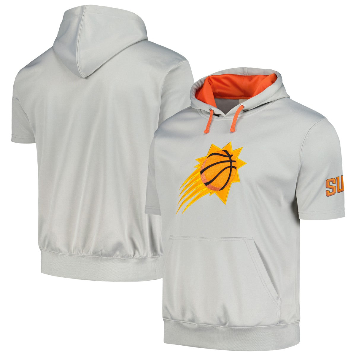 Phoenix Suns Big & Tall Logo Pullover Hoodie Silver - Fanatics