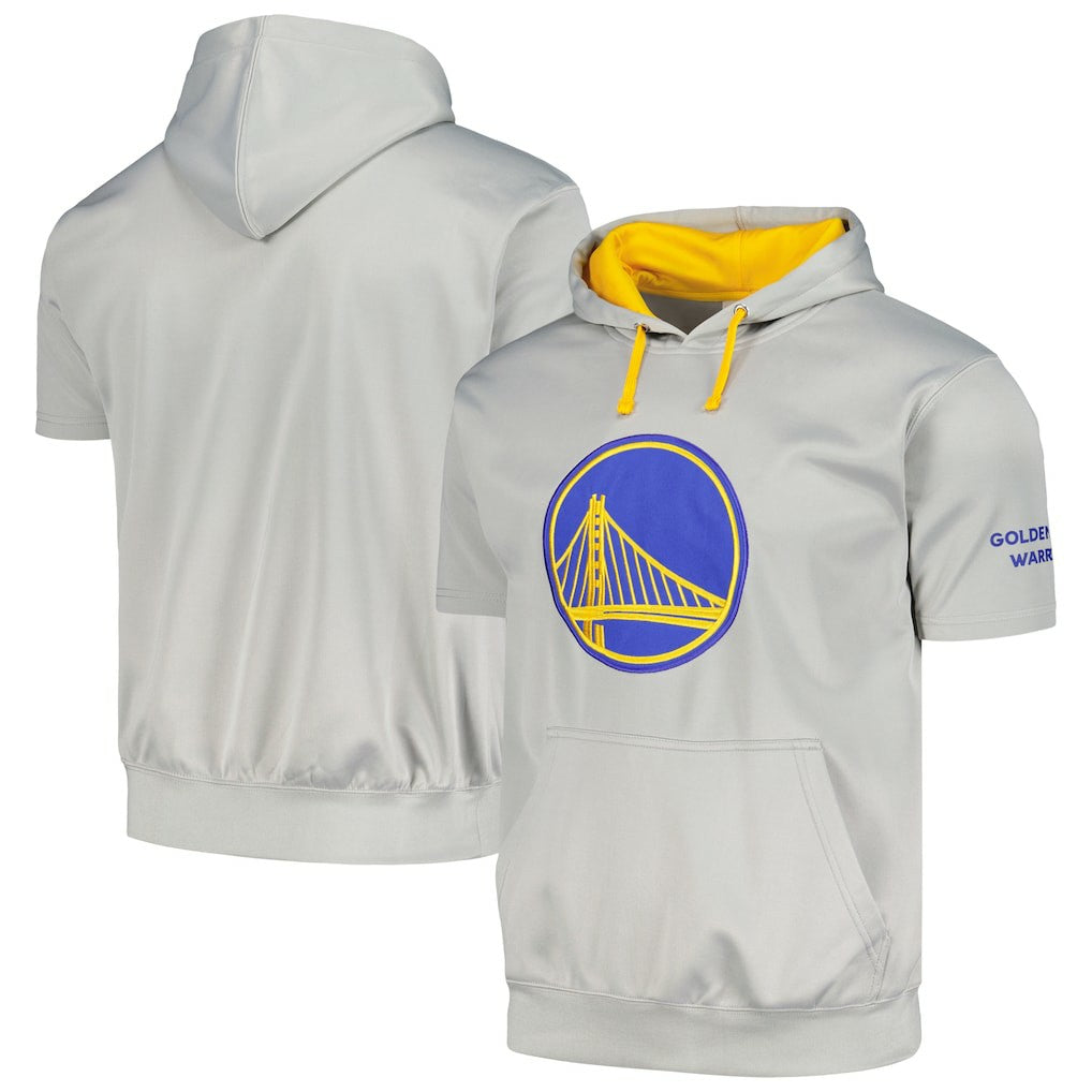 Golden State Warriors Big & Tall Logo Pullover Hoodie Silver - Fanatics