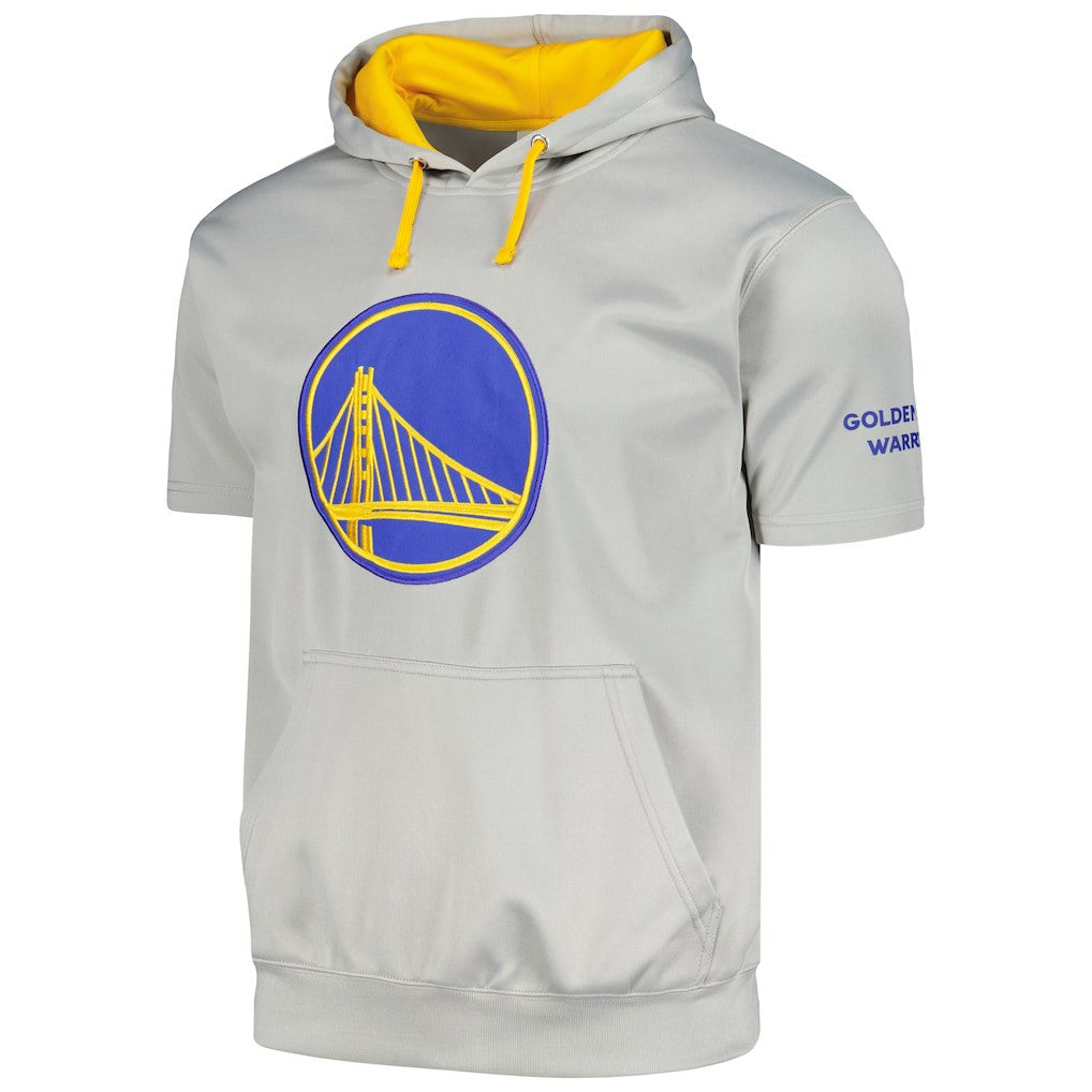Golden State Warriors Big & Tall Logo Pullover Hoodie Silver - Fanatics