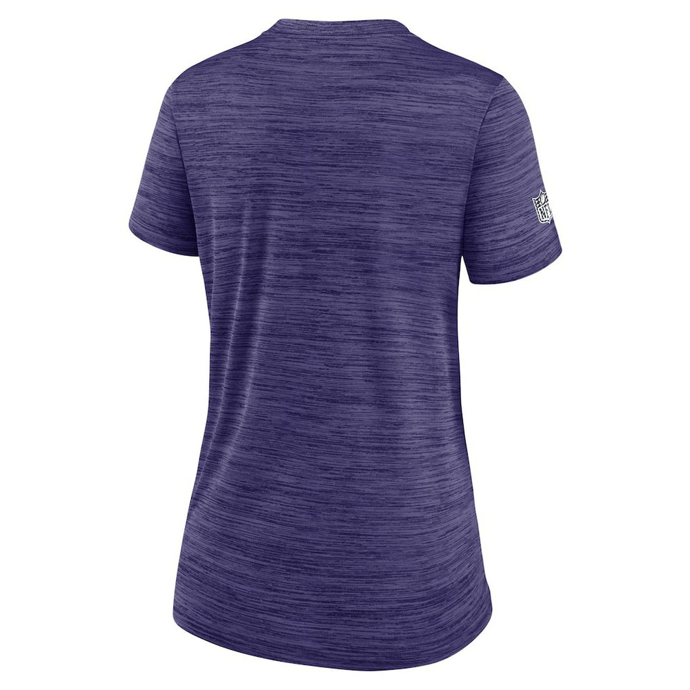 Baltimore Ravens Women's Sideline Velocity Dri-FIT T-Shirt - Purple T-shirts
