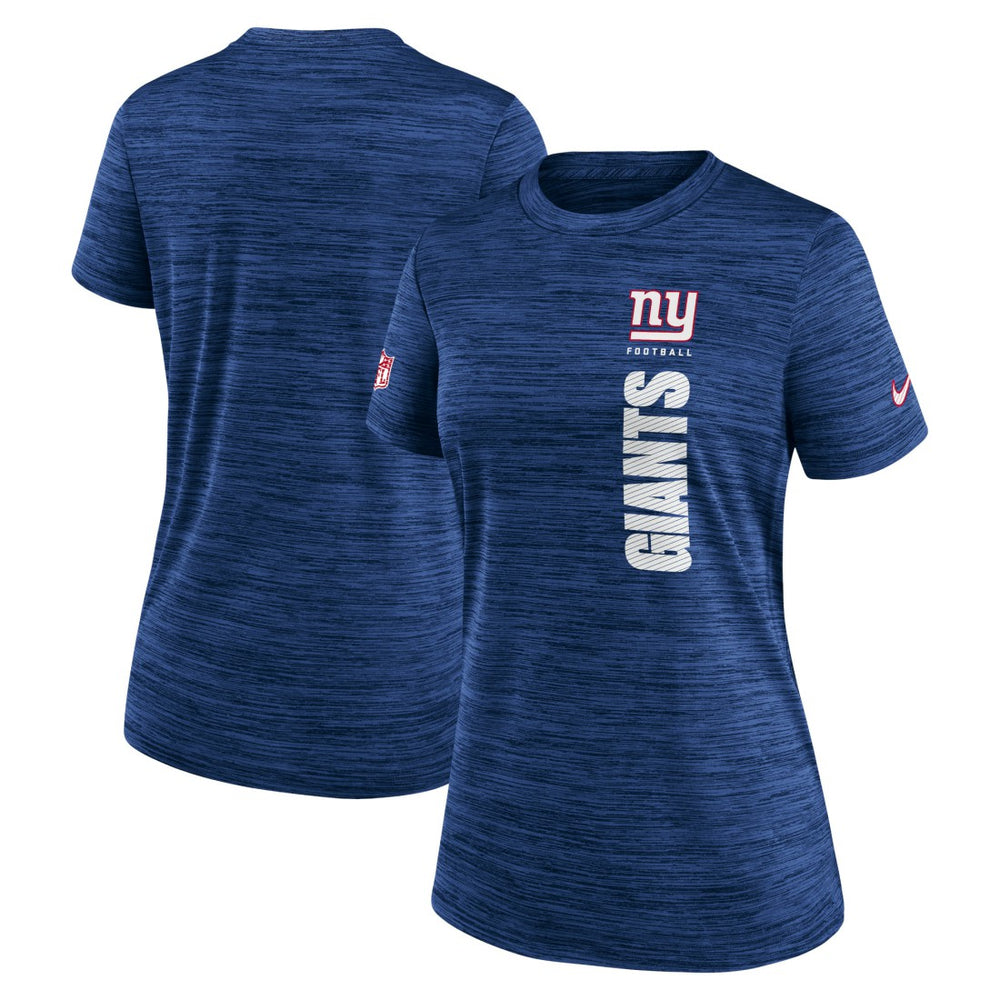 New York Giants Women's Sideline Velocity Dri-FIT T-Shirt - Royal T-shirts