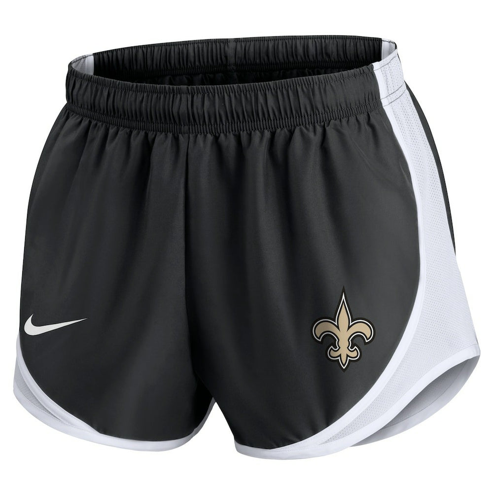 New Orleans Saints Women's Tempo Dri-FIT Shorts - Black Shorts
