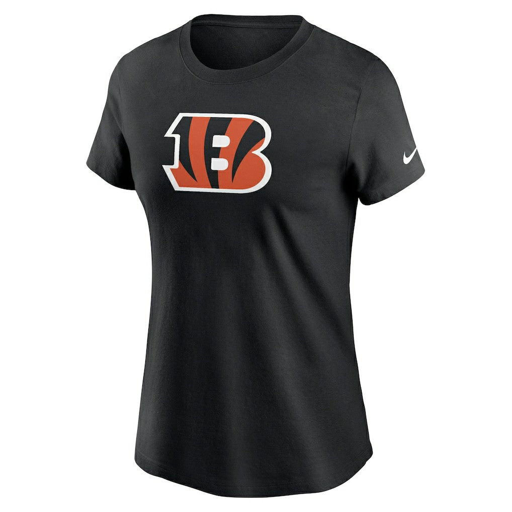 Cincinnati Bengals Women's Primary Logo T-Shirt - Black T-shirts