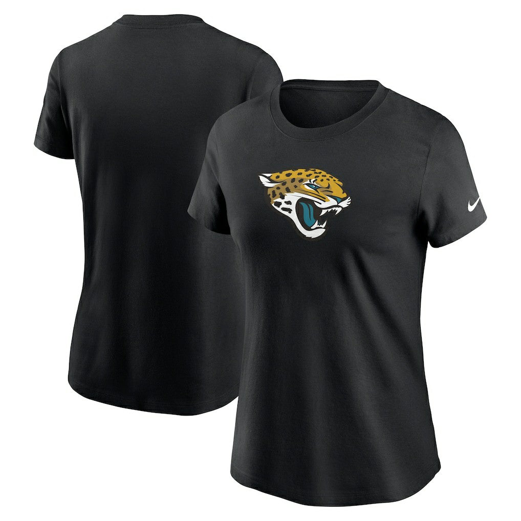 Jacksonville Jaguars Women's Primary Logo T-Shirt - Black T-shirts