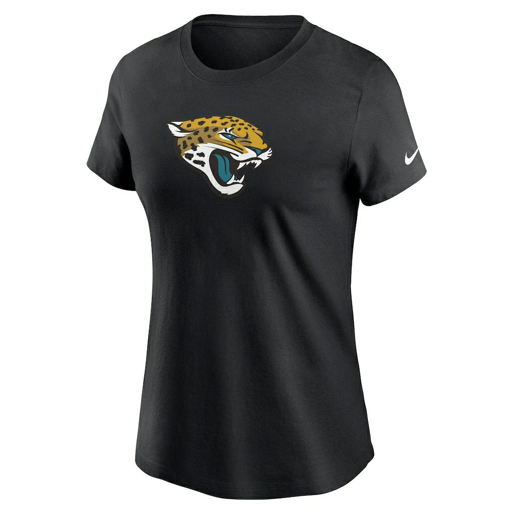 Jacksonville Jaguars Women's Primary Logo T-Shirt - Black T-shirts