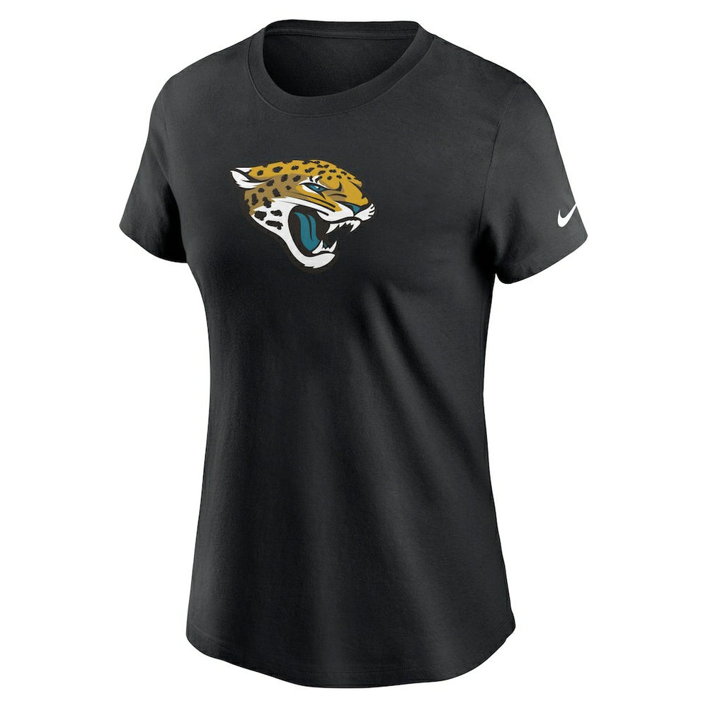 Jacksonville Jaguars Women's Primary Logo T-Shirt - Black T-shirts