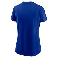 New England Patriots Women's Throwback Primary Logo T-Shirt - Royal T-shirts