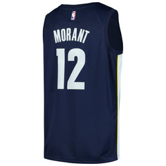 Ja Morant Memphis Grizzlies Swingman Player Jersey Icon Edition Navy - Nike outlet
