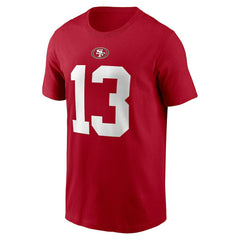 Brock Purdy San Francisco 49ers Youth Player Name & Number T-Shirt - Scarlet T-shirts