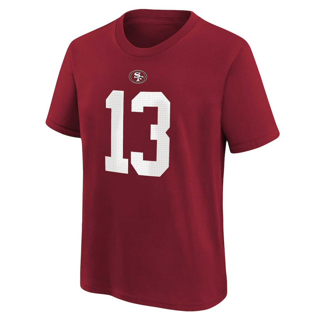 Brock Purdy San Francisco 49ers Preschool Player Name & Number T-Shirt - Scarlet T-shirts