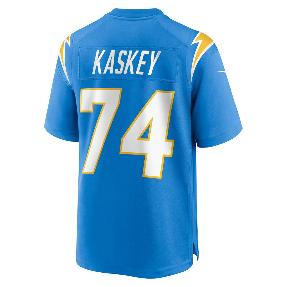 Matt Kaskey Los Angeles Chargers Team Game Jersey - Powder Blue Jerseys