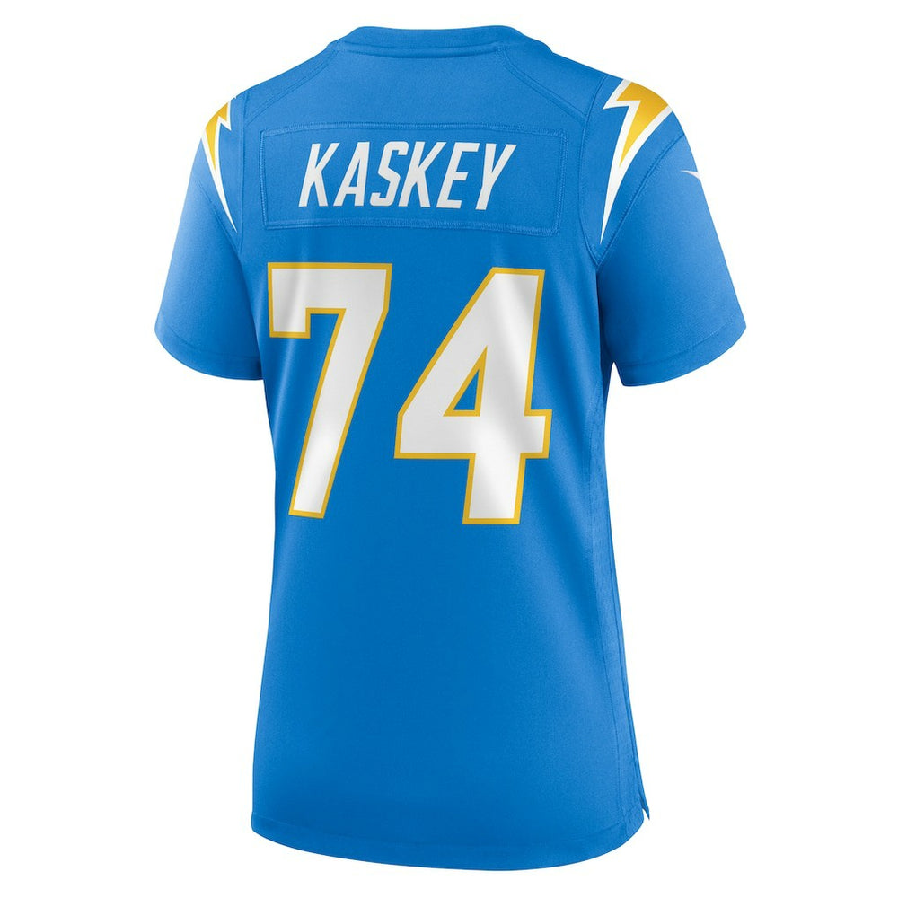 Matt Kaskey Los Angeles Chargers Women's Team Game Jersey - Powder Blue Jerseys