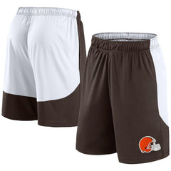 Cleveland Browns Go Hard Shorts - Brown/White Shorts