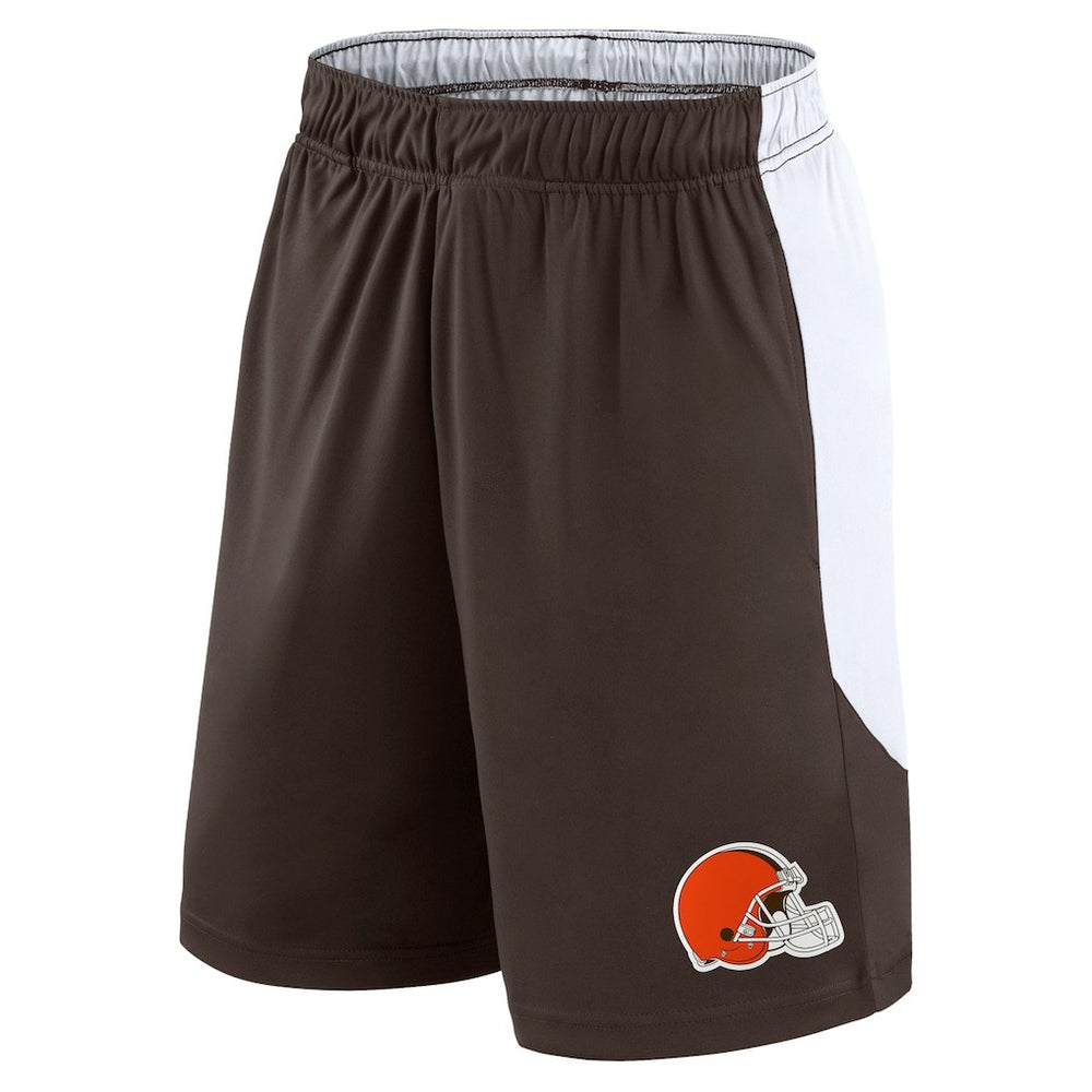 Cleveland Browns Go Hard Shorts - Brown/White Shorts