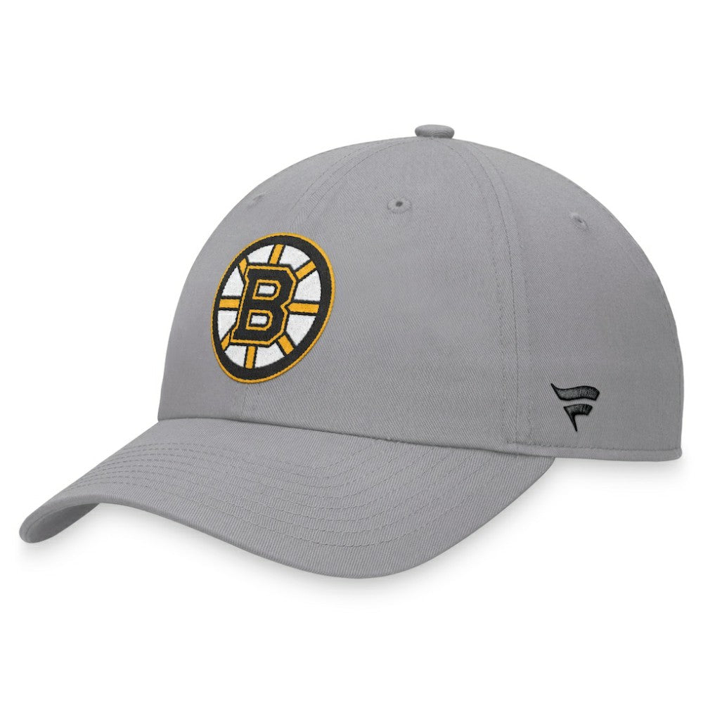 Boston Bruins Fanatics Extra Time Adjustable Hat - Gray | US 200542858