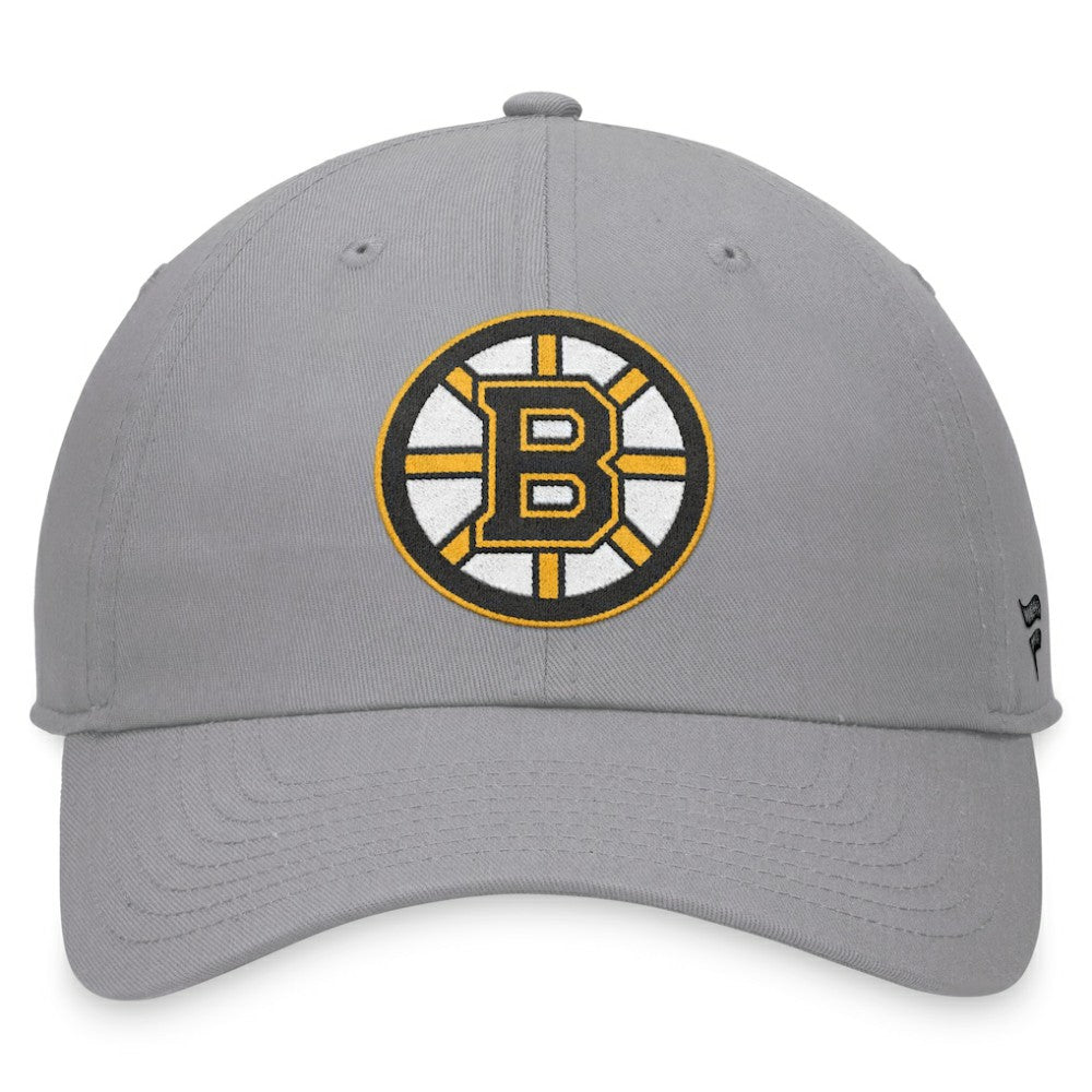 Boston Bruins Fanatics Extra Time Adjustable Hat - Gray | US 200542858