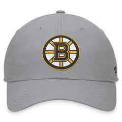 Boston Bruins Fanatics Extra Time Adjustable Hat - Gray | US 200542858
