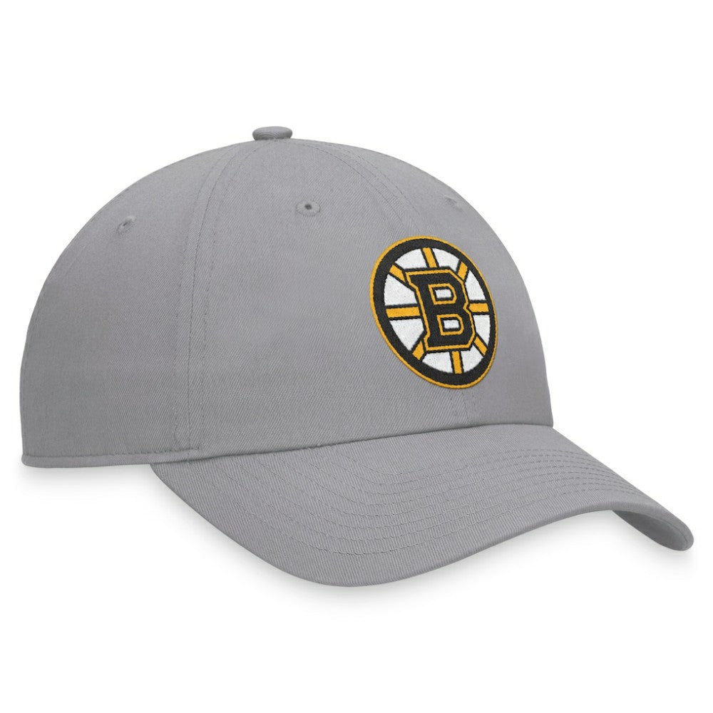 Boston Bruins Fanatics Extra Time Adjustable Hat - Gray | US 200542858