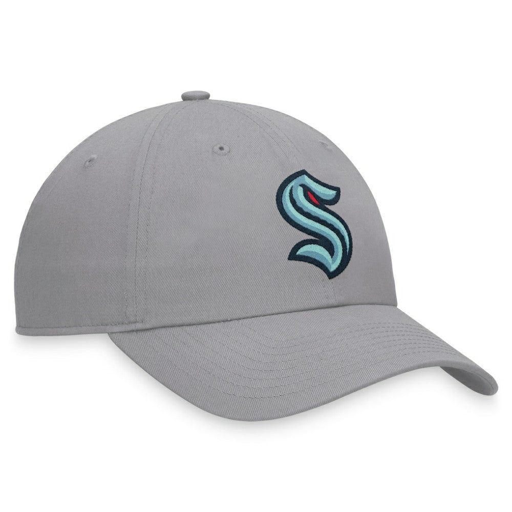 Seattle Kraken Fanatics Extra Time Adjustable Hat - Gray | US 200542875