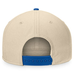 New York Islanders Fanatics Goalaso Snapback Hat - Cream/Royal | US 200542916