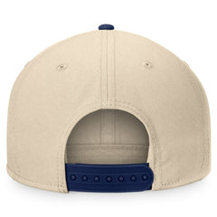 New York Rangers Fanatics Goalaso Snapback Hat - Cream/Navy | US 200542917