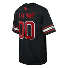 Arizona Cardinals Youth Alternate Custom Game Jersey - Black Jerseys