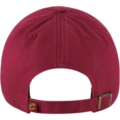 Cleveland Cavaliers '47 Core Wordmark Clean Up Adjustable Hat Wine - 47 brand