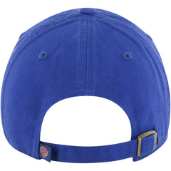 New York Knicks '47 Core Wordmark Clean Up Adjustable Hat Blue - 47 brand