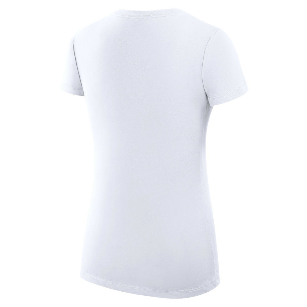 Detroit Lions G-III 4Her by Carl Banks Women's V-Neck Fitted T-Shirt - White T-shirts