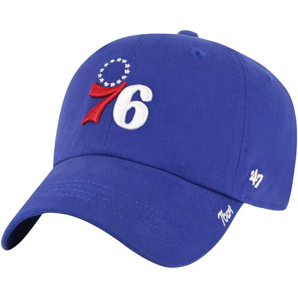 Philadelphia 76ers '47 Women's Miata Clean Up Adjustable Hat Royal - 47 brand