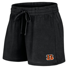 Cincinnati Bengals Women's Start to Finish T-Shirt & Shorts Combo Pack - Black T-shirts