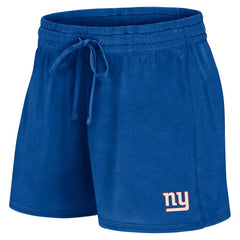 New York Giants Women's Start to Finish T-Shirt & Shorts Combo Pack - Royal T-shirts