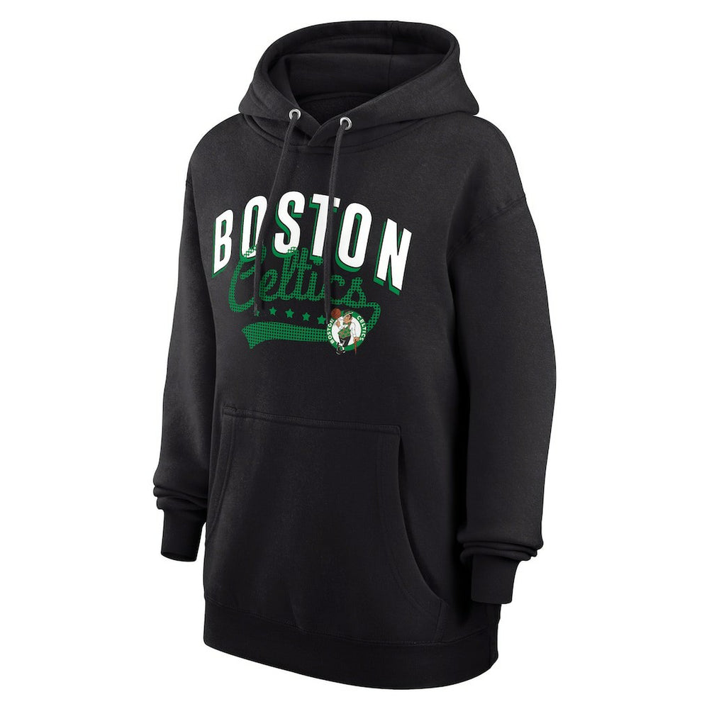 Boston Celtics G-III 4Her by Carl Banks Women's Filigree Logo Pullover Hoodie - Black