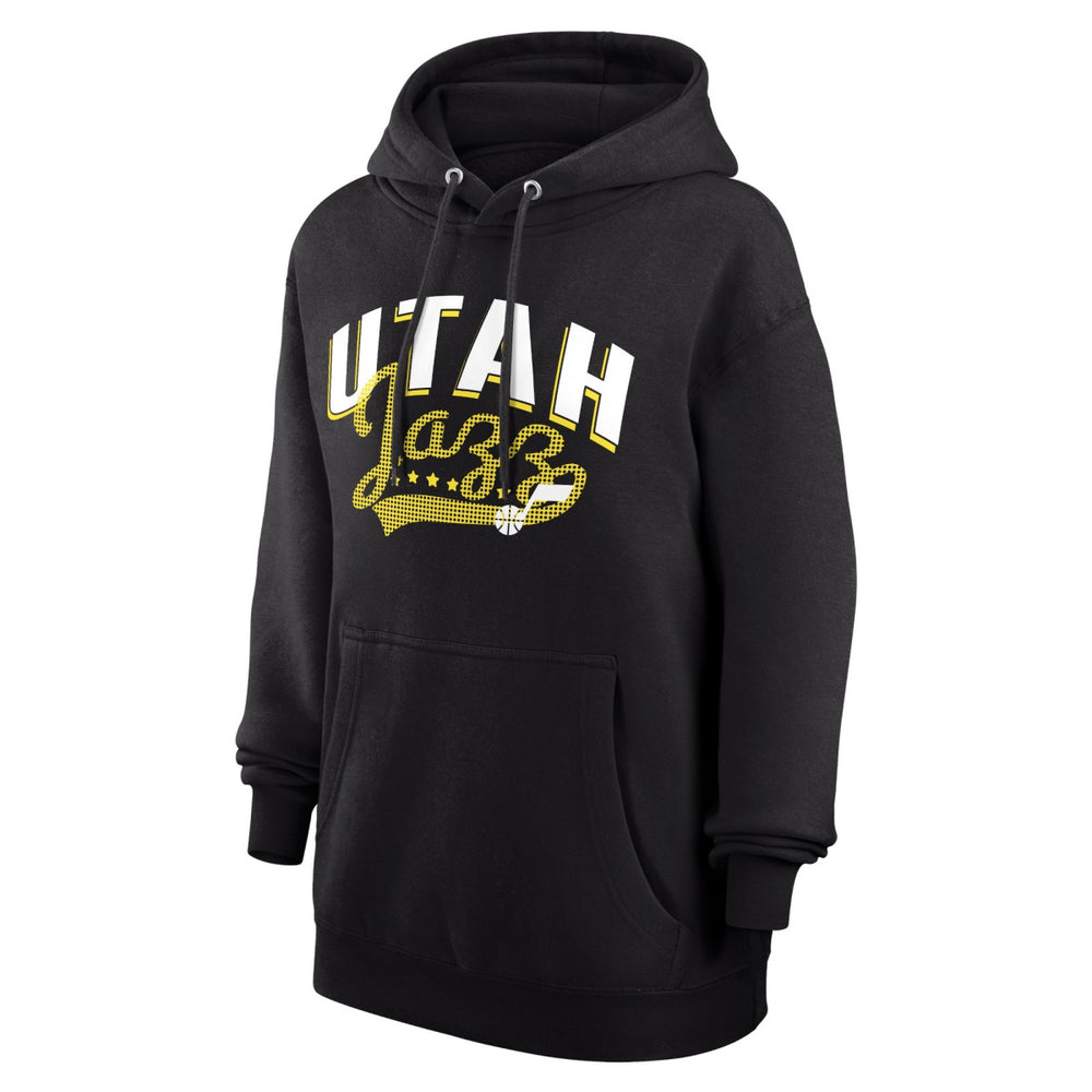 Utah Jazz G-III 4Her by Carl Banks Women's Filigree Logo Pullover Hoodie - Black
