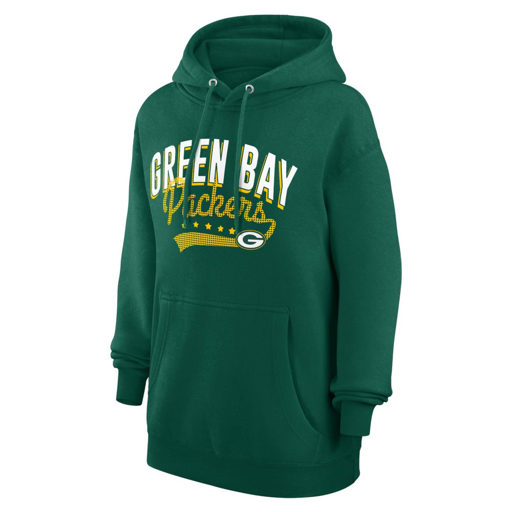 Green Bay Packers G-III 4Her by Carl Banks Women's Filigree Logo Pullover Hoodie - Green